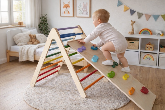 DRVENA SKLOPIVA PENJALICA HVATIŠTA DUGA