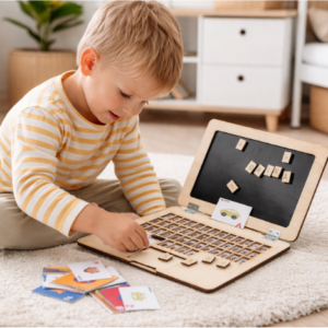 DRVENI LAPTOP ABECEDA